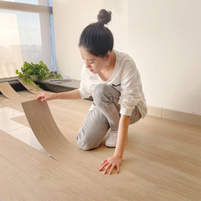 自粘木纹PVC地板贴 加厚地砖贴水泥地耐磨家用宿舍寝室防水地板贴