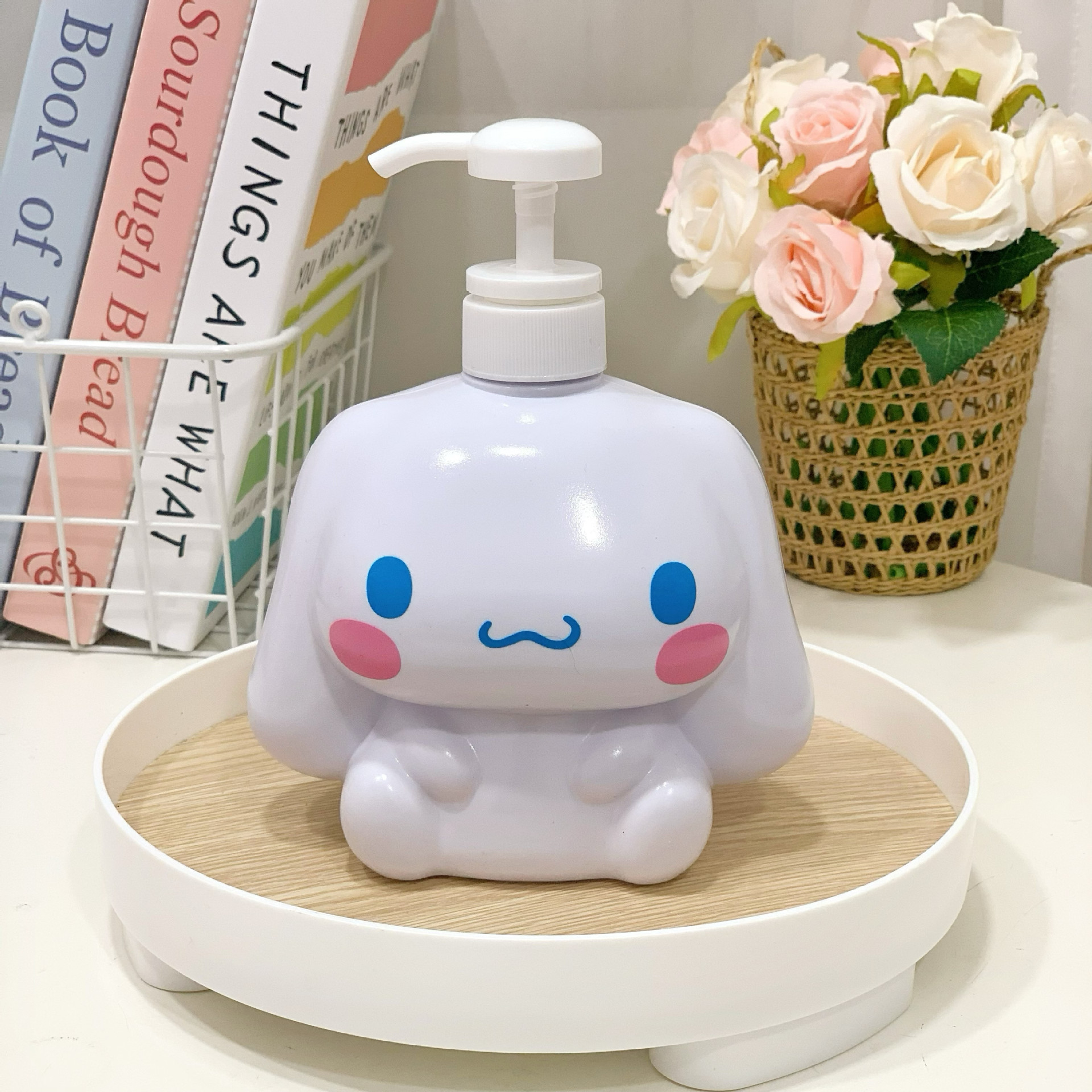 Cute Clow M Lotion Bottle Cartoon Three-Dimensional Shape Press Type Storage Bottle Shampoo Bottle Bath Bottle Large Capacity