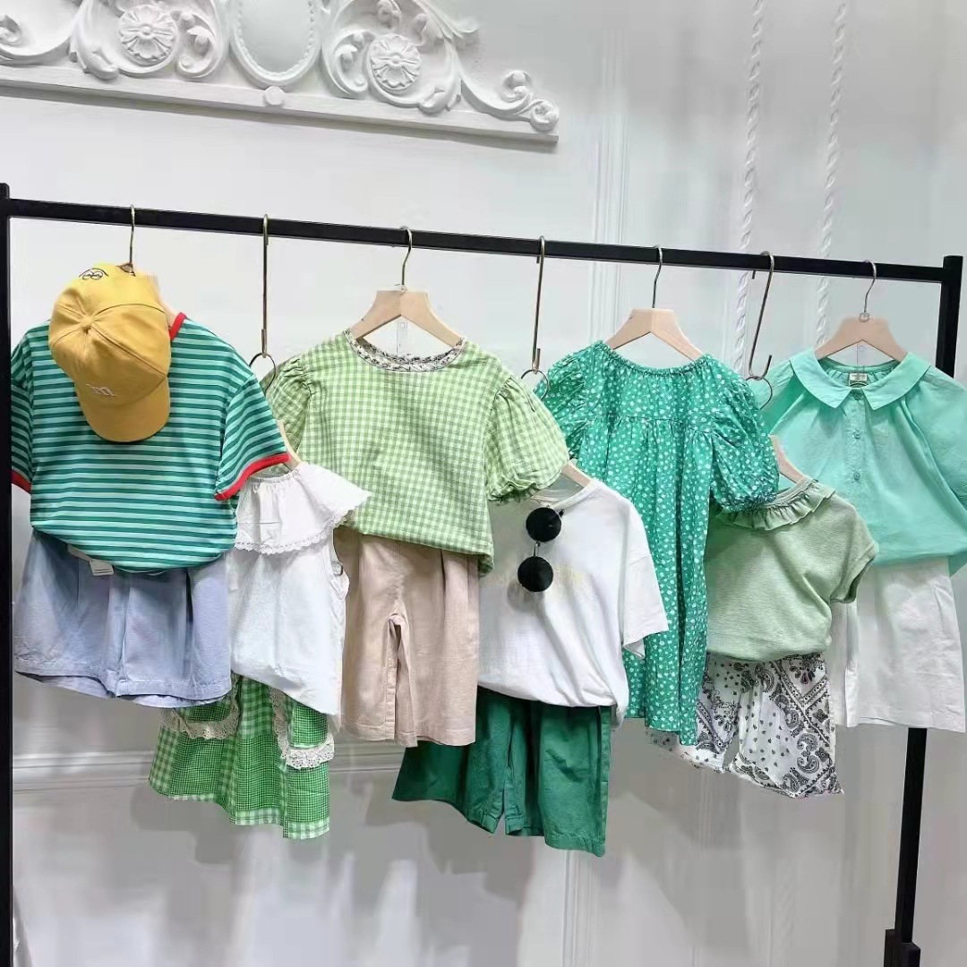 24热带鱼夏装上新品牌童装折扣批发实体店网红直播地摊引流厂家直