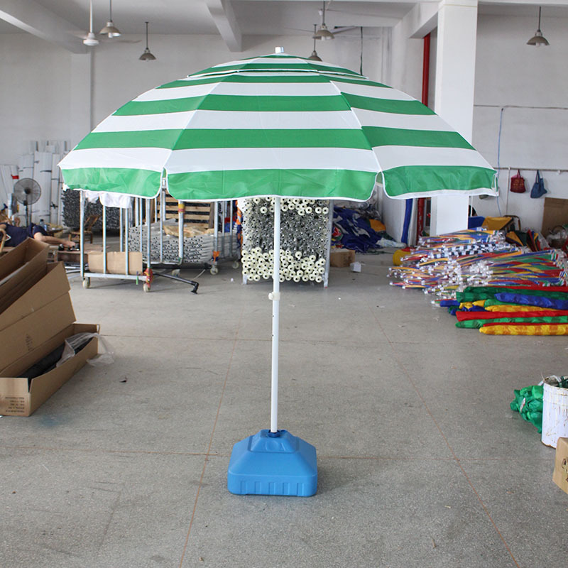 户外广告伞印刷logo大号遮阳防雨伞条纹摆摊伞2.