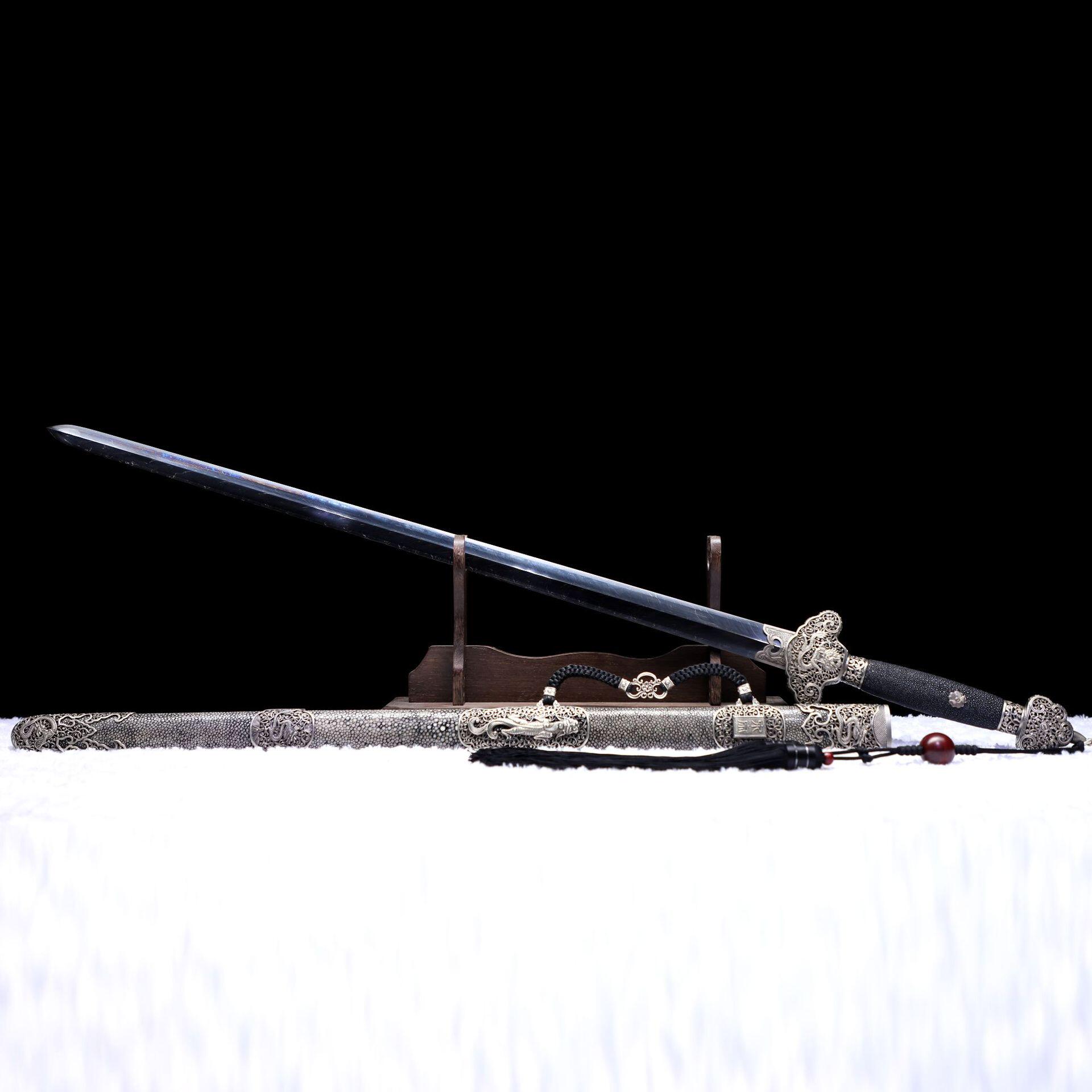 武术长枪长矛龙渊霸王枪红缨枪杨家枪龙胆亮银枪刀剑冷兵器未开刃