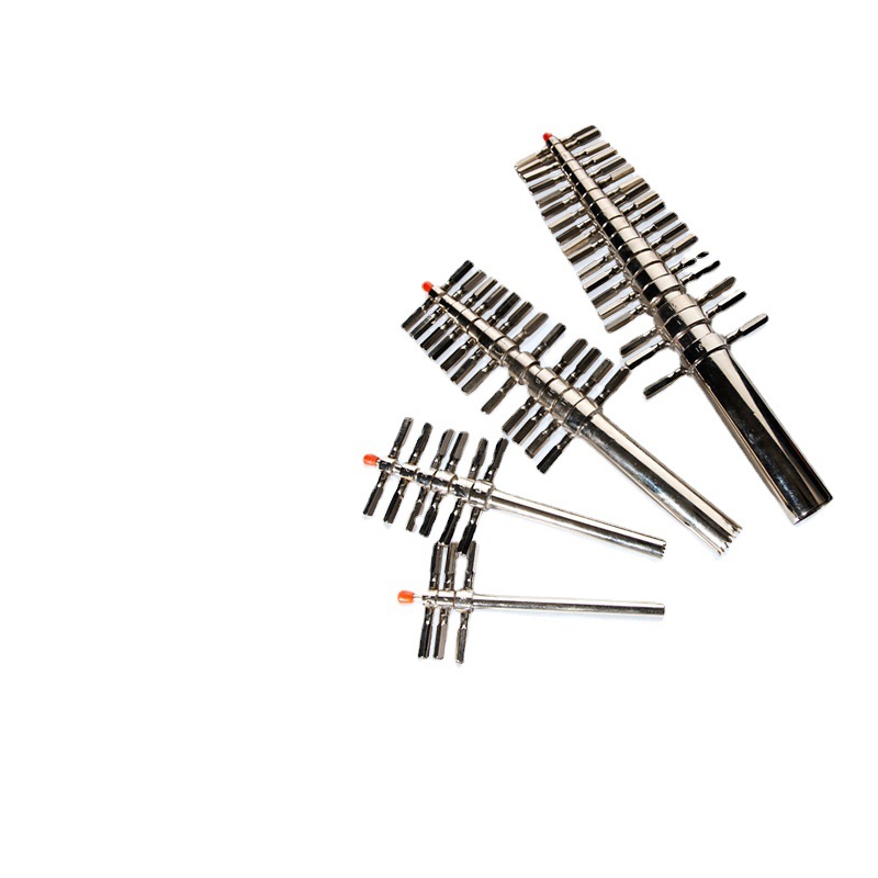 6*1套 手动白胶塞橡胶塞硅胶塞胶塞打孔器挖孔器打孔机钻孔穿孔机