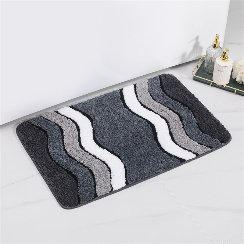 Striped Non-Slip Mat Floor Mat Festive Carpet Hotel Carpet Automobile Cushion Bathroom Non-Slip Mat Door Mat Climbing Pad