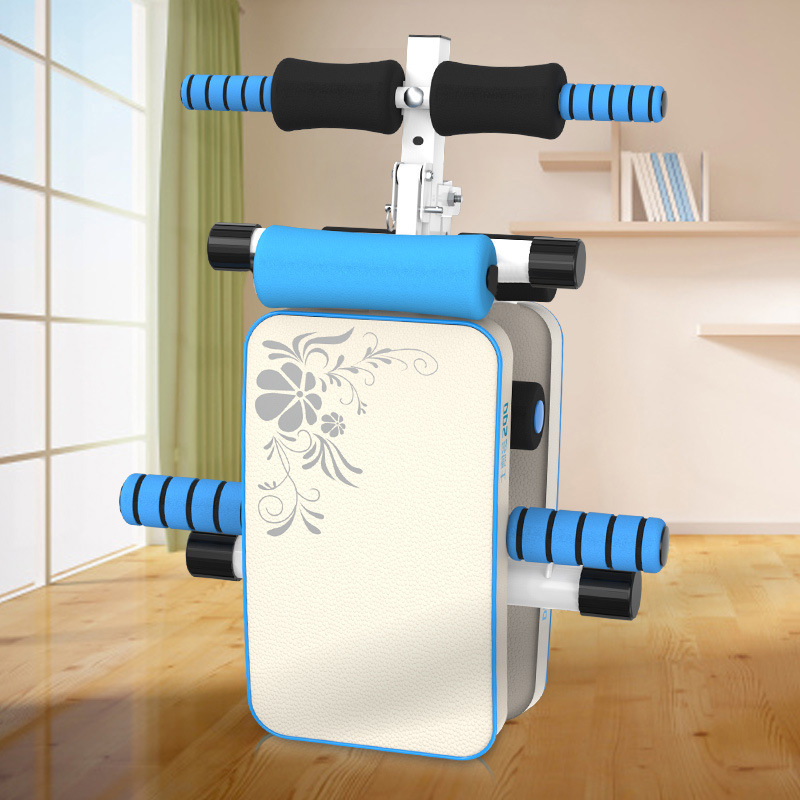 仰卧板仰卧起坐健身器材家用卷腹懒人运动多功能辅助器腹肌板折叠
