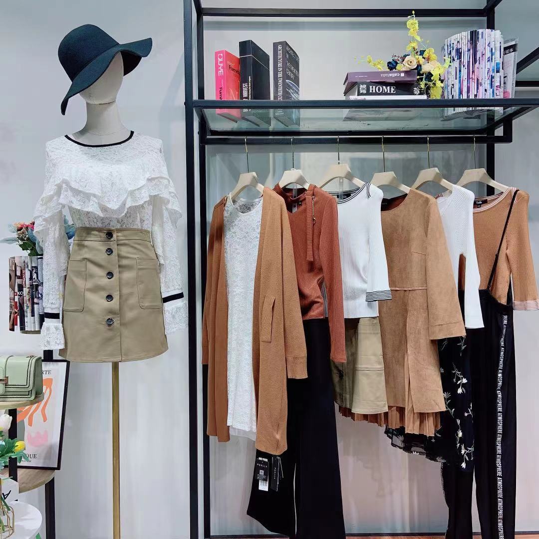 允硕春装外套女装品牌折扣衣服剪标撤柜尾货清仓直播货源批发进货