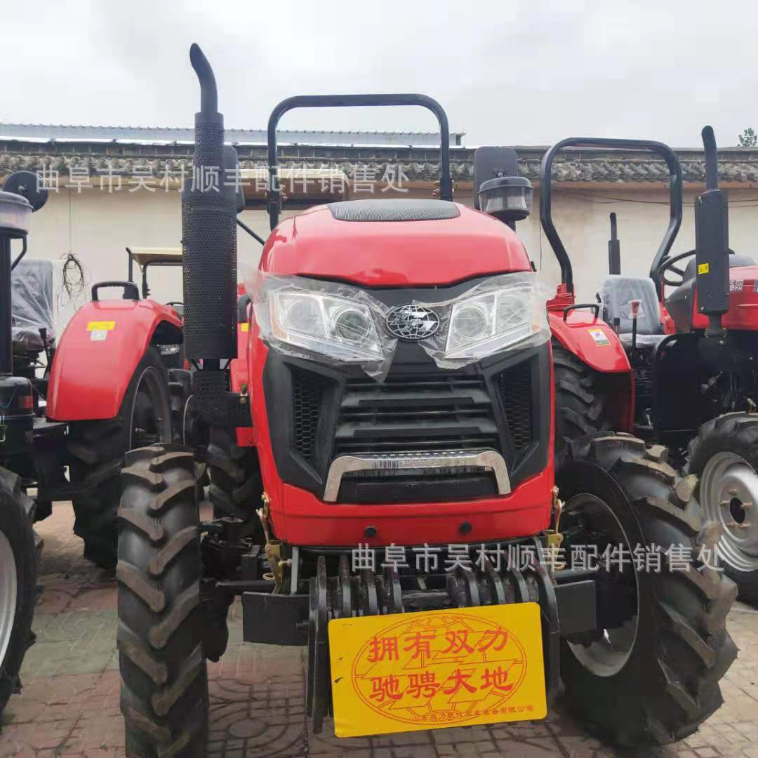 农用双力美洲豹504拖拉机 东方红发动机四驱多缸 补后现货直发