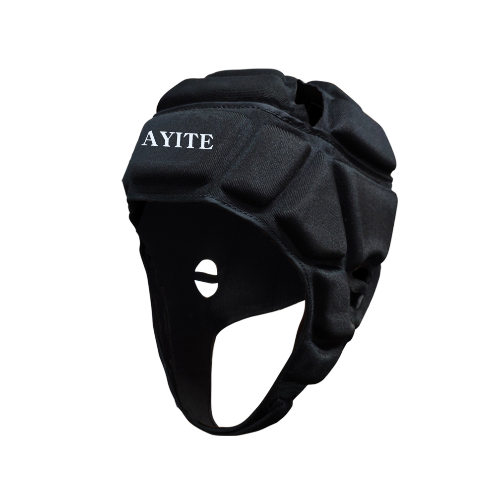 运动头帽护头套散打轮滑骑行棒球橄榄球足球守门员头盔帽加厚防撞