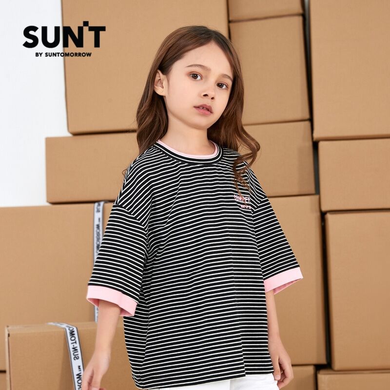 杭州时尚高端童装品牌 sunt 尚t  夏款 淘宝直播货源 走份批发