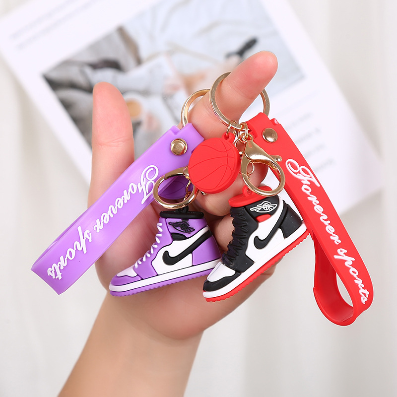 Keychain Pendant Cute Cartoon Gift Keychain Suit Handbag Pendant Sneakers Keychain Anime Keychain