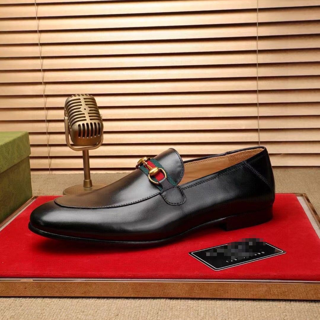 新款 广州 男鞋 奢侈品 大牌 古家 男士 皮鞋 真皮 材质 大方百搭