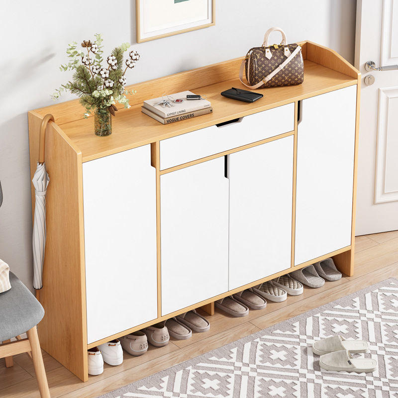 柜鞋鞋柜简易门口木质小鞋架简约现代门厅柜收纳柜家用柜子独立站