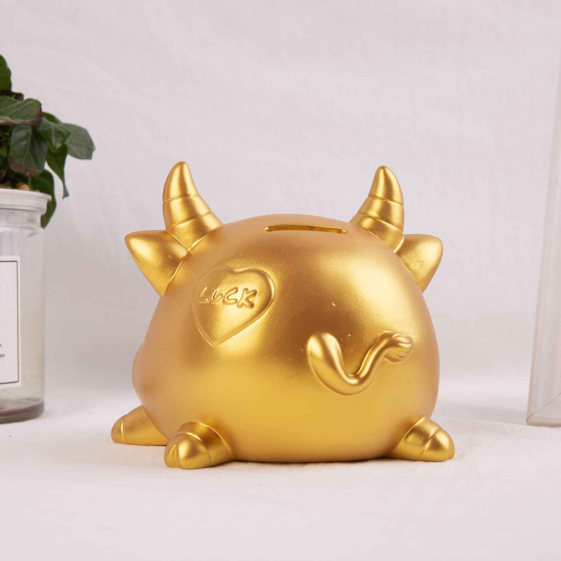 牛年吉祥物金牛存钱罐创意礼品儿童玩具牛储蓄罐牛摆件