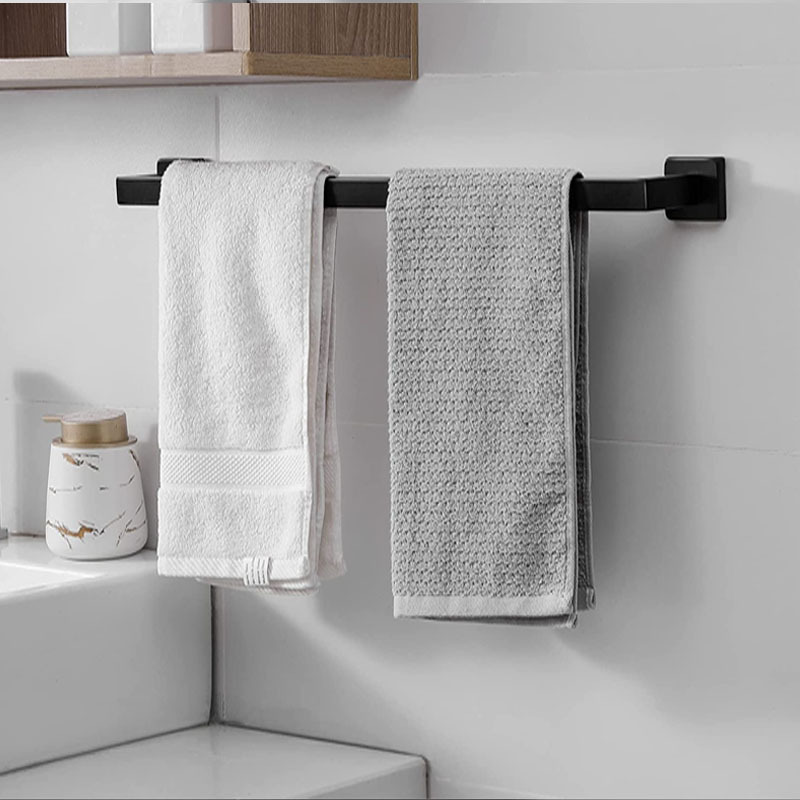Cross-Border 304 Stainless Steel Towel Bar Towel Rack Hook Bathroom Coat Hook Amazon Bathroom Pendant Set