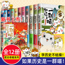 如果历史是一群喵全套12册正版肥志著小学生历史漫画书适儿童书籍