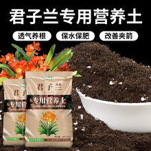 君子兰专用土兰花通用型营养土盆栽花卉有机种植土壤养花泥土肥料