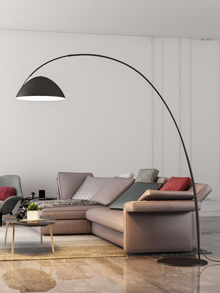 极简钓鱼落地灯客厅沙发边角北欧ins风氛围轻奢艺术led立式台灯