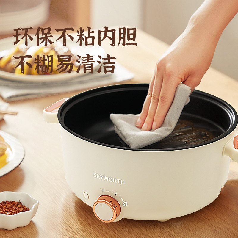 Chafing Dish Wholesale Electric Caldron Non-Stick Pan Cooking Pot Electric Frying Pan Integrated Electric Food Warmer