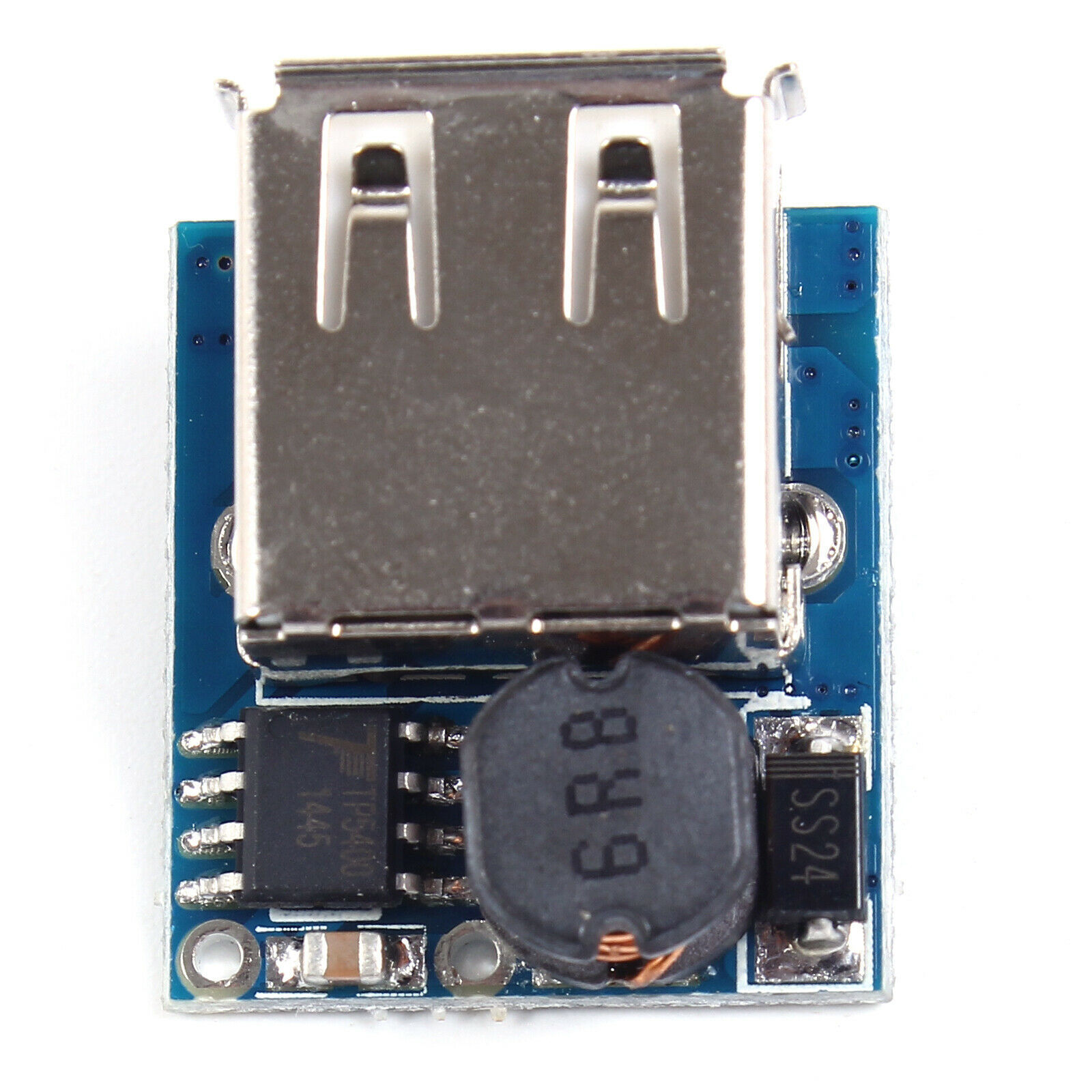 37v42v1a锂电池聚合物充放电模块5v升压电路板diy手机移动电源