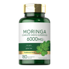 亚马逊热卖辣木叶粉胶囊Moringa leaf powder capsule支持跨境供