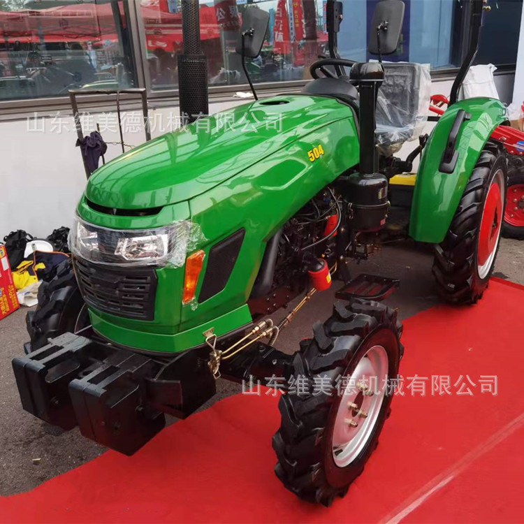 特拉克504大泵拖拉机 莱动国二发动机 农用四驱四轮耕地机-阿里巴巴