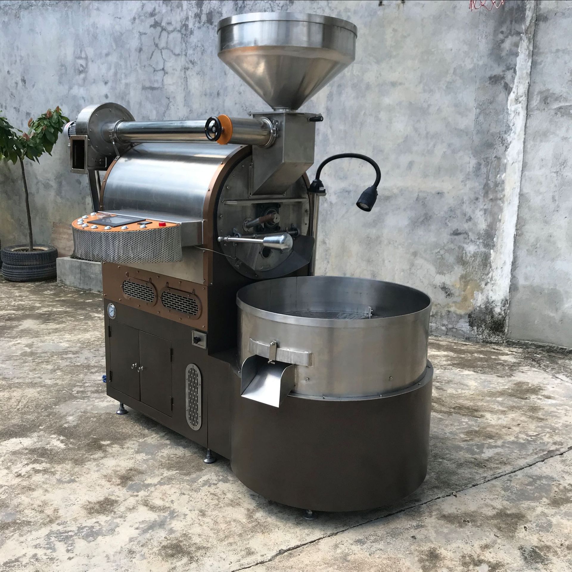 粤鼎锋20公斤咖啡烘焙机咖啡烘豆机咖啡豆烘焙机烘炉咖啡烘焙设备