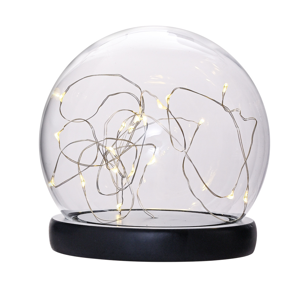 厂家直供永生花玻璃罩展示盒防尘罩手办手模罩子透明防尘罩子