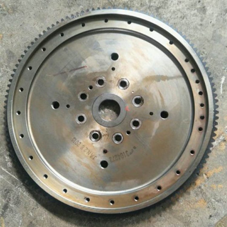 陕汽德龙新m3000牵引车马达 燃油泵 水泵 西康ism11飞轮 飞轮壳