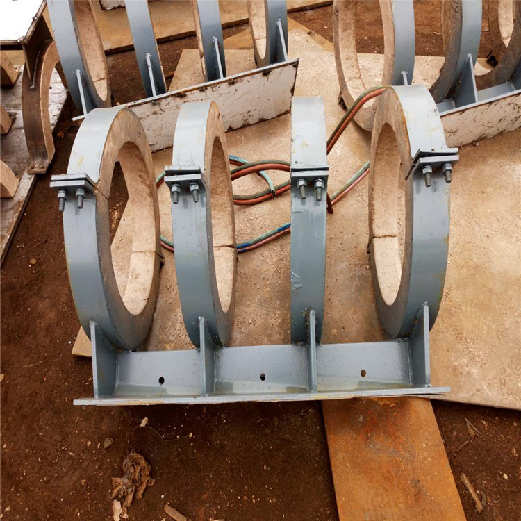 蒸汽管道隔热管托 热力管道支吊架 长输热网低能耗隔热滑动管托