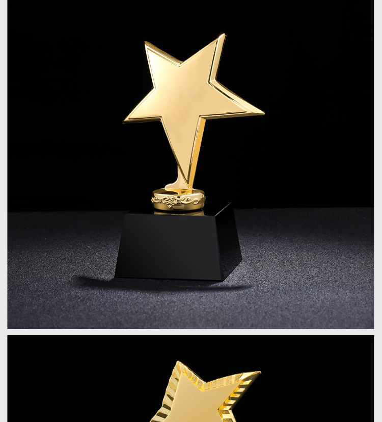 儿童水晶小奖杯 幼儿园小学小朋友青少年比赛卡通大拇指舞蹈奖杯