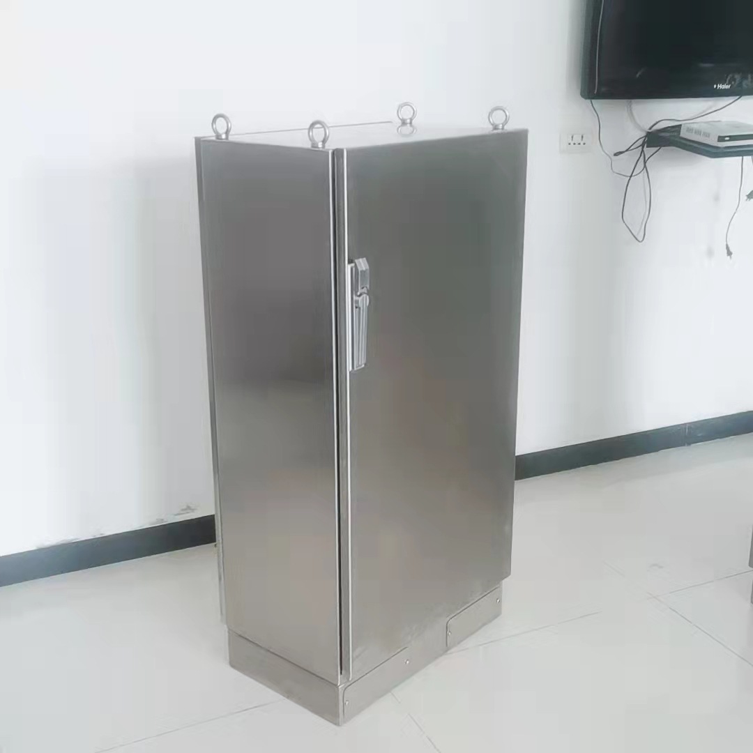 厂家定制不锈钢电器机柜五折型材机柜防威图机柜 钣金外壳加工