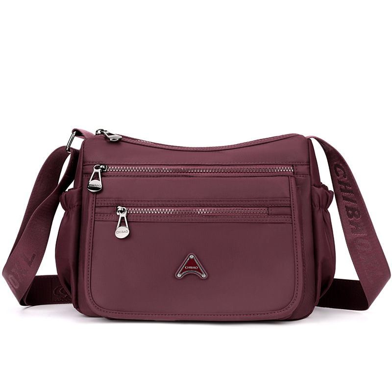 Factory Wholesale New Mother Bag Nylon Lightweight Shoulder Bag Retro Casual Middle-Aged Women's Bag