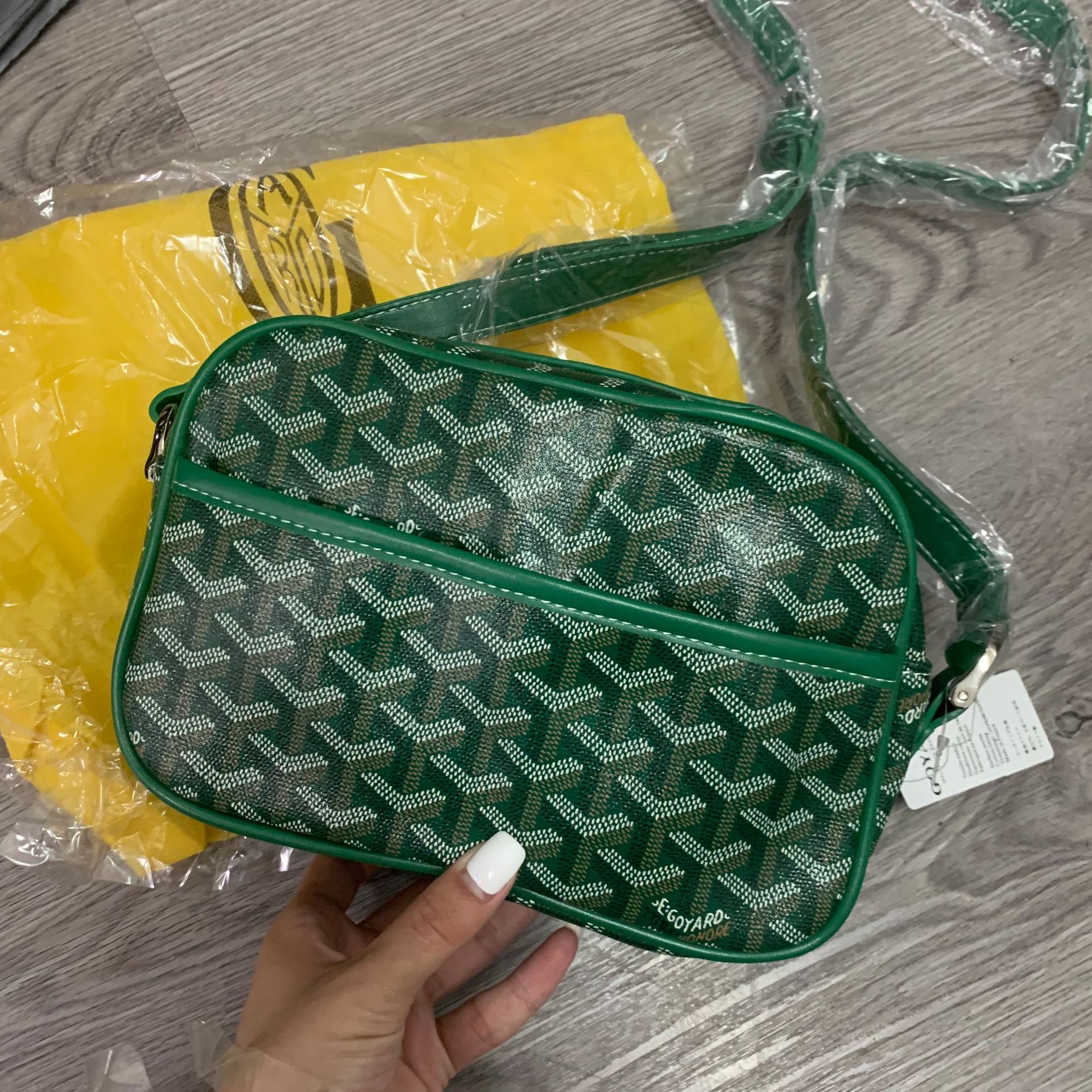 goyard戈雅相机包明星单肩包现货男女现货同款新款邓伦斜挎包