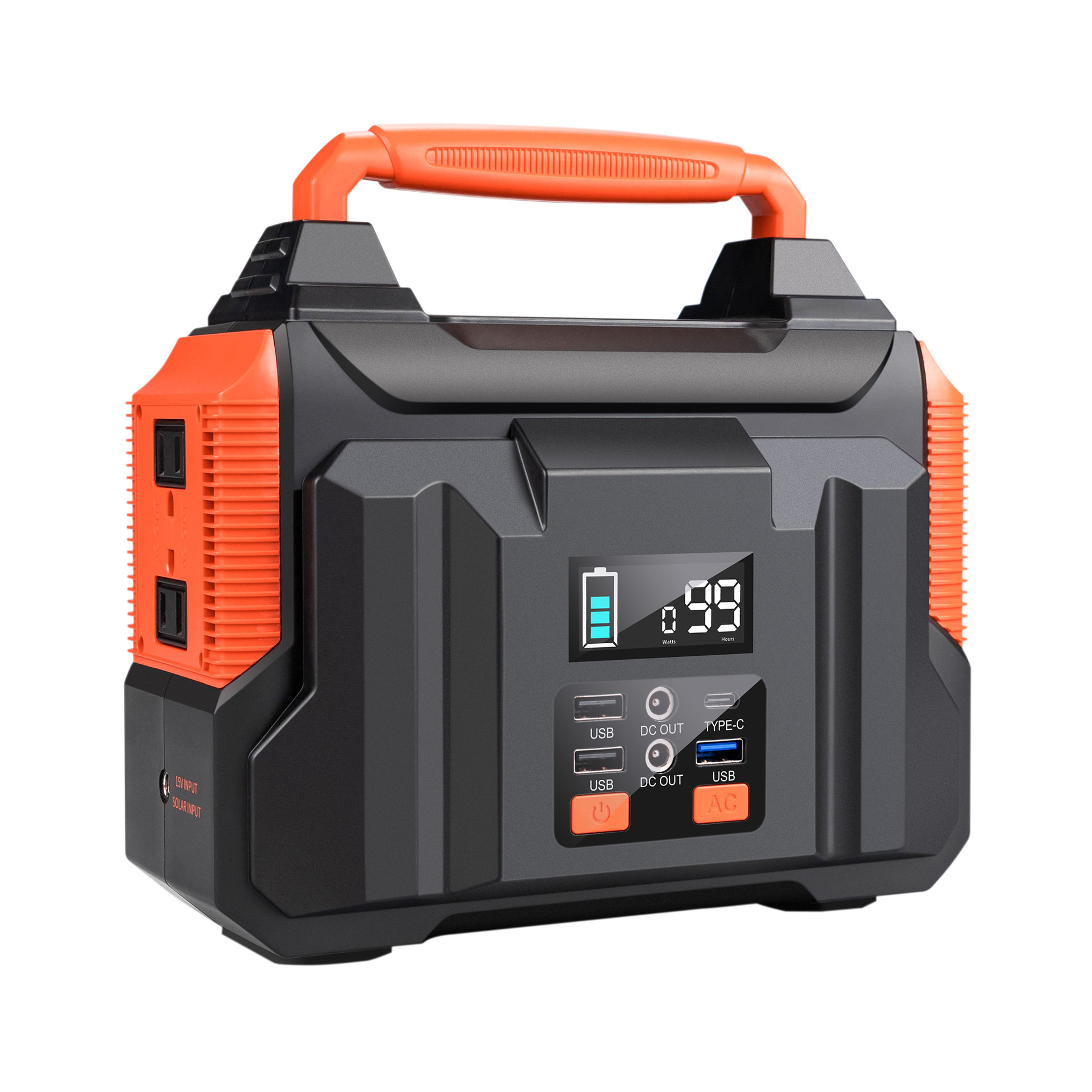 大为户外移动储能电源300w户外电源pd快充纯正弦波太阳能应急电源