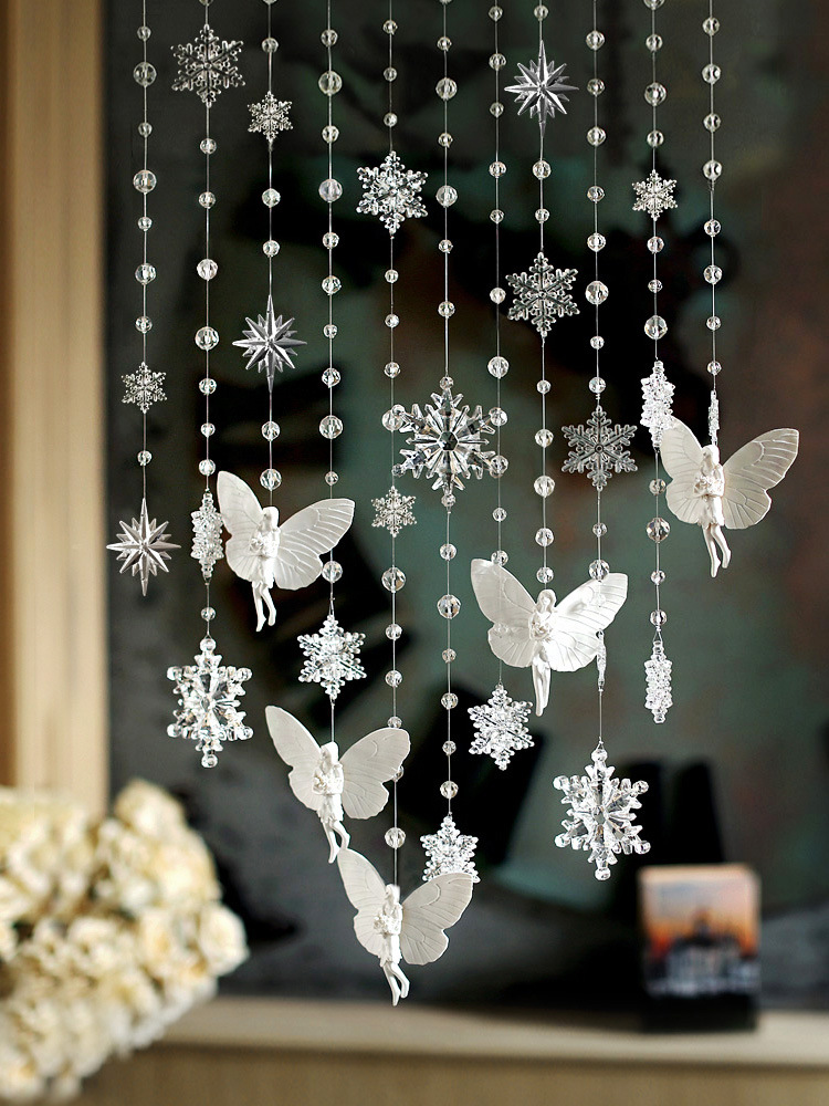 5成交6件全桃木葫芦珠帘门帘水晶隔断厕所卧室客厅古风挂门对门帘子免