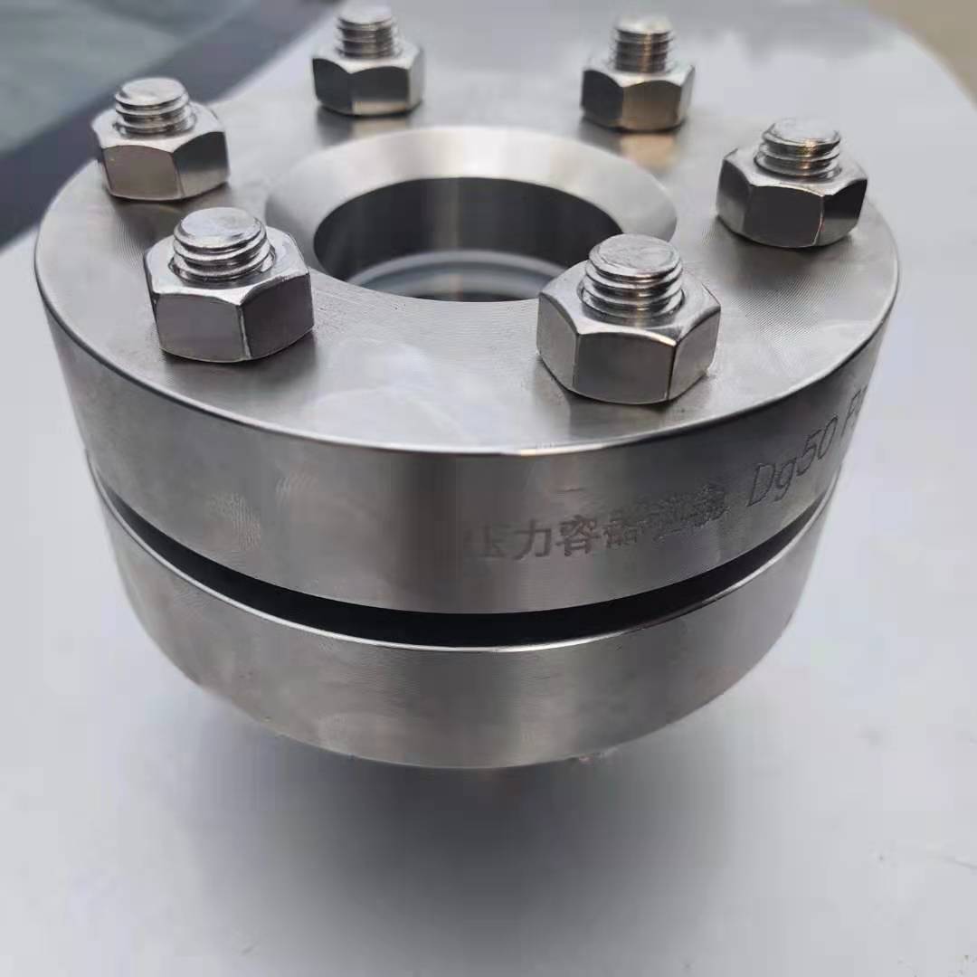 厂家供应304不锈钢法兰对夹式视镜 图纸视镜 带颈法兰视镜-阿里巴巴