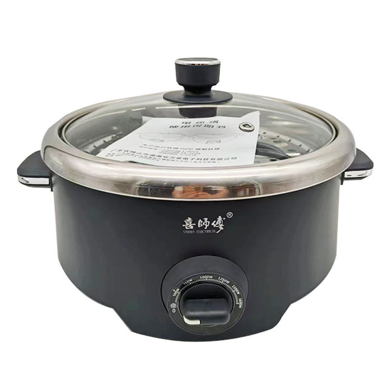 Xi Master Electric Food Warmer Multi-Functional Household Non-Stick Pan Split Electric Chafing Dish Electric Caldron Soup Pot Electric Frying Pan