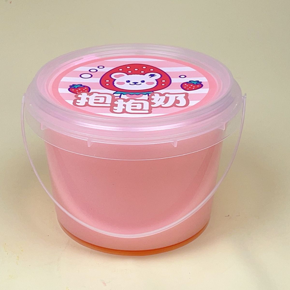 Pei Lepao Factory Direct Sales Teddy Hug Milk Foaming Glue Crystal Mud Non-Stick Hand Decompression DIY Toy