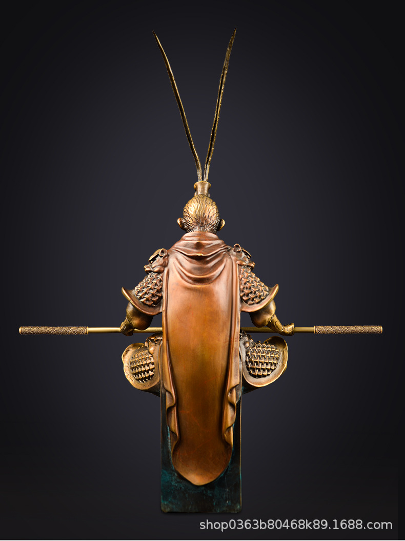 齐天大圣孙悟空摆件铜像斗战胜佛大圣归来客厅玄关家居饰品