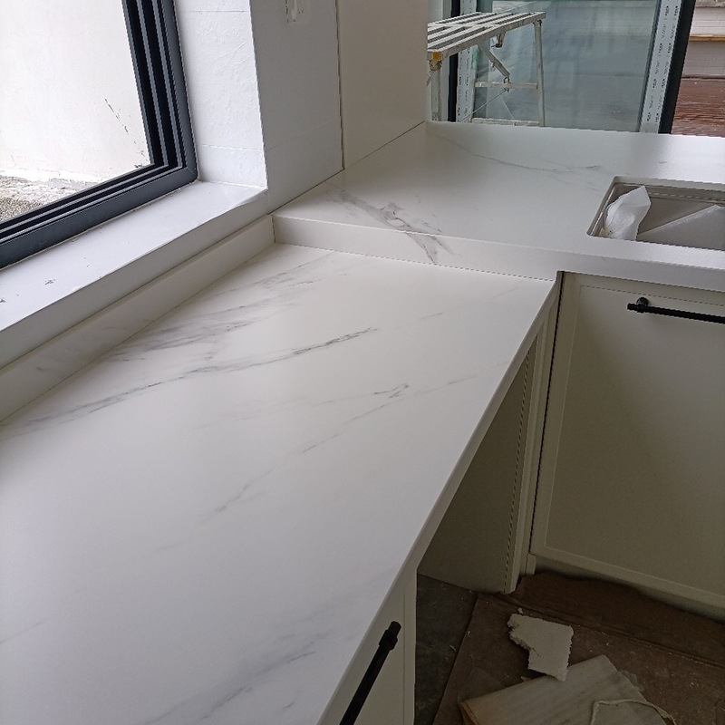 岩板橱柜台面石英石橱柜餐桌厨房台面石材云南昆明批发