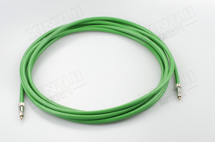 高功率hpsma905光纤 端面带凹槽光纤 悬空sma905 纤芯sih400um