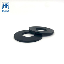 定制UHMW-PE耐磨垫圈 圆环超高分子聚乙烯塑料垫片