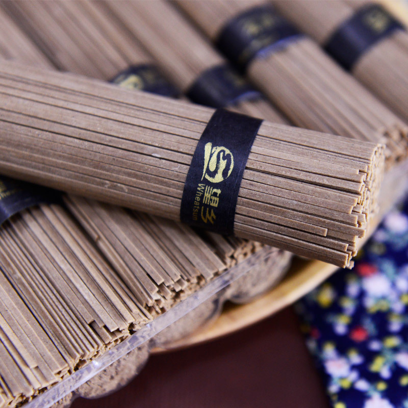 望乡荞麦面800g*3袋粗粮杂粮芥麦挂面速食代餐主食面条一件代发