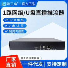 同三维TT806-1 USB单路网络视频流/U盘采集卡直播推流器