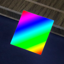50-600线pet透射衍射光栅超光学元件光谱分光教学演示36x38mm