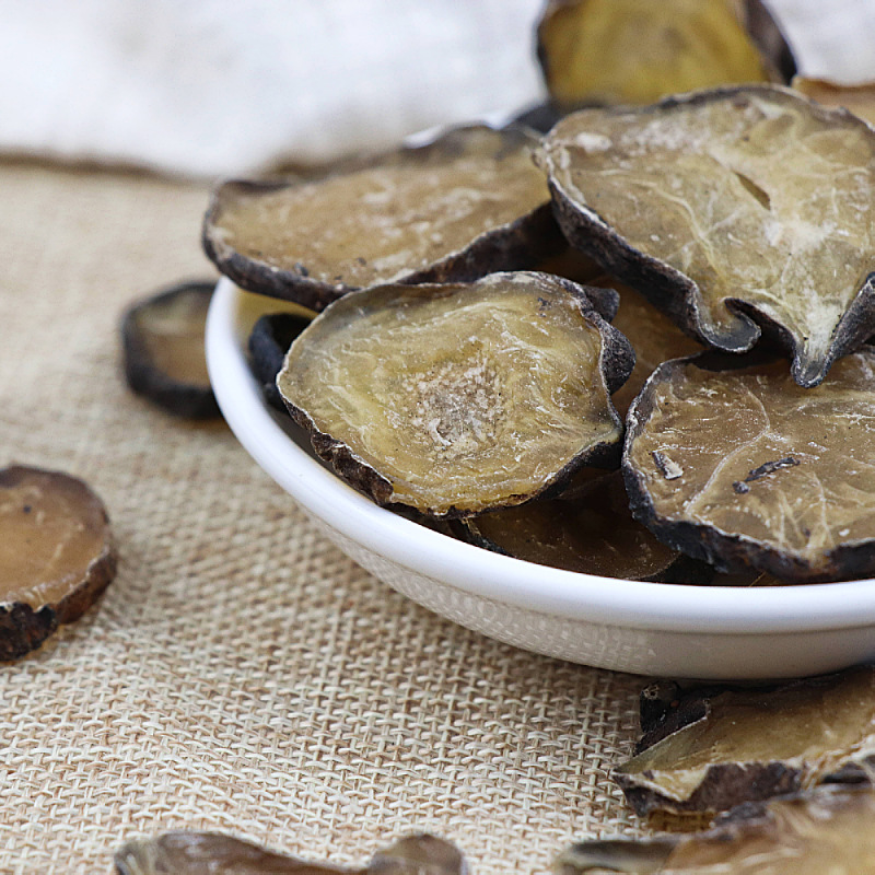 中药材 炙黄附片 古法炮制黑顺片蒸 熟附片 炮附片制附片有黑附子