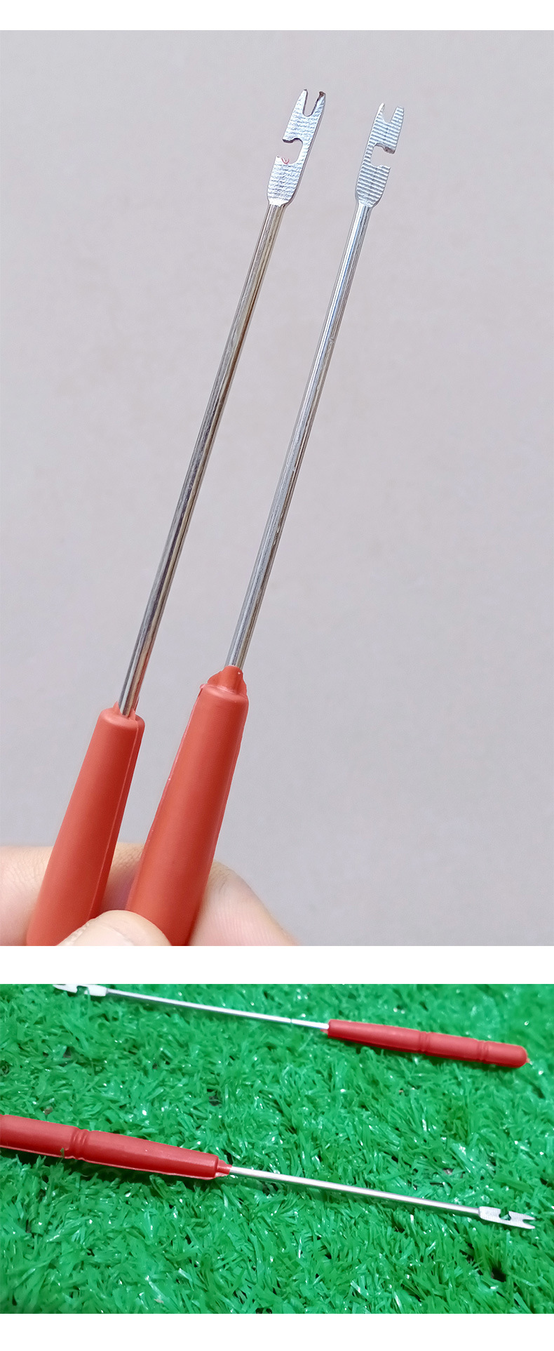 钓鱼简易取钩器 拖钩器 钓鱼摘钩脱钩器渔具不锈钢摘钩器渔具批发