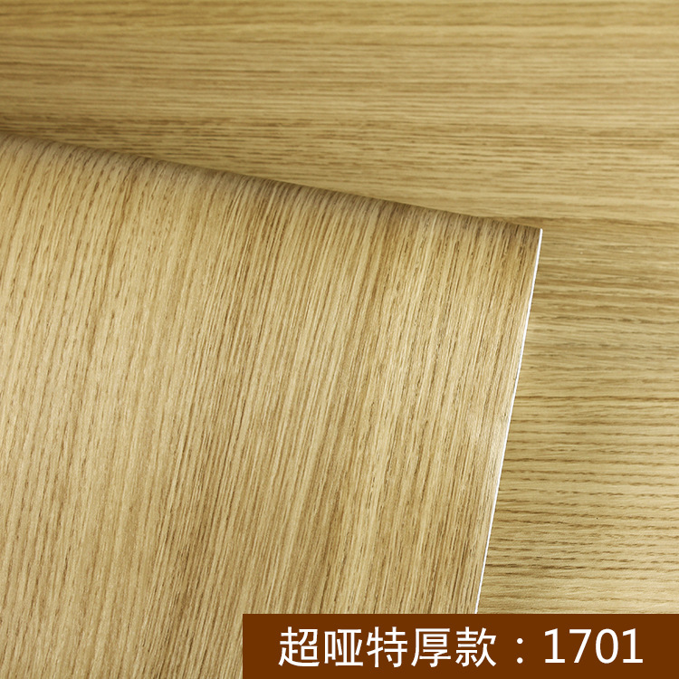 Thickened Wood Grain Sticker Self-Adhesive Furniture Renovation Aluminum Plate Density Plate Wallpaper Exhibition Hall Film Small Roll Wallpaper Wholesale