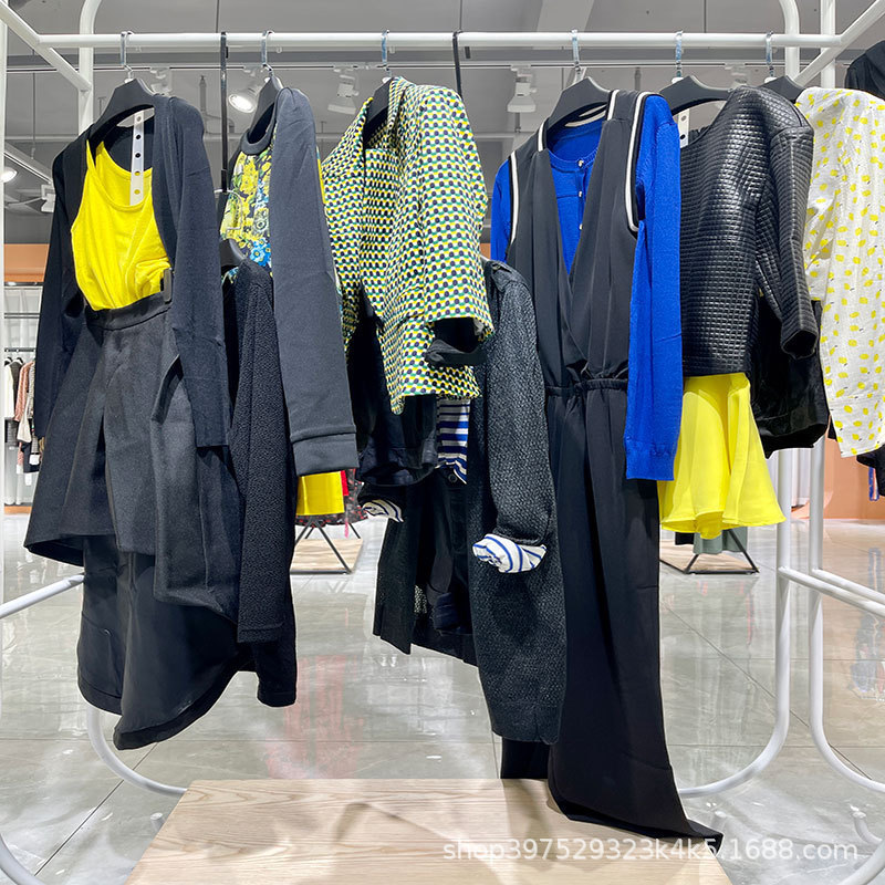 约布22品牌外贸正品折扣女装上衣 专柜撤柜尾货货源直播实体走份