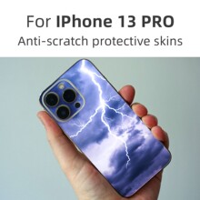 适用iPhone 13Pro手机背膜 苹果13pro磨砂彩膜 全包边贴纸