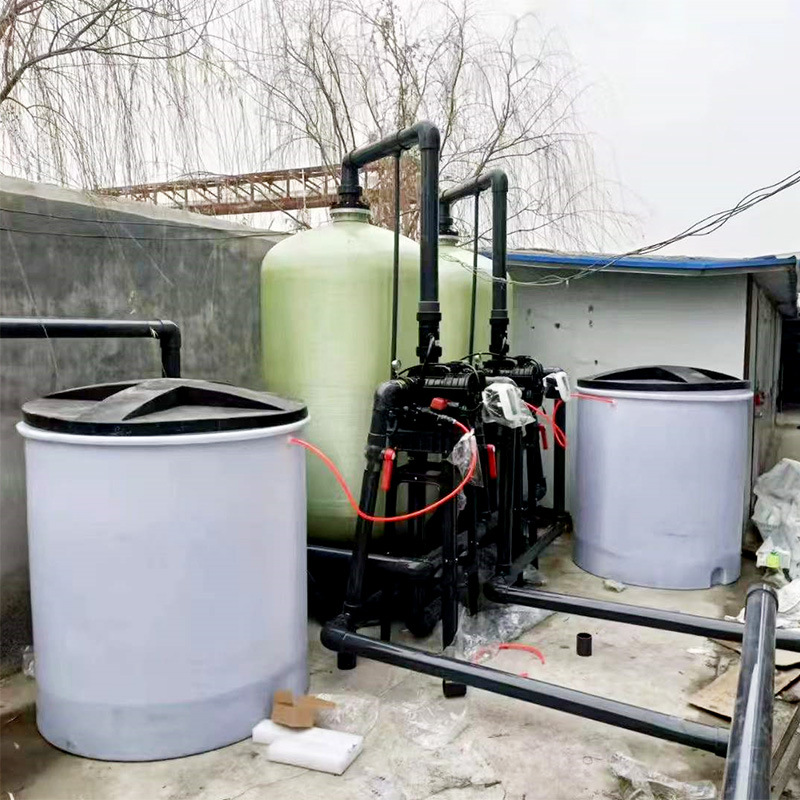 50吨软化水设备全自动软水器工业锅炉软化水设备农村地下水软水器